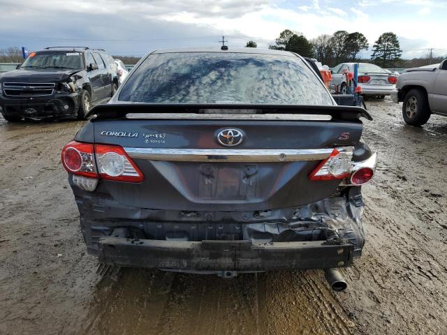 5YFBU4EE9CP035381 - 2012 TOYOTA COROLLA BASE GRAY photo 6