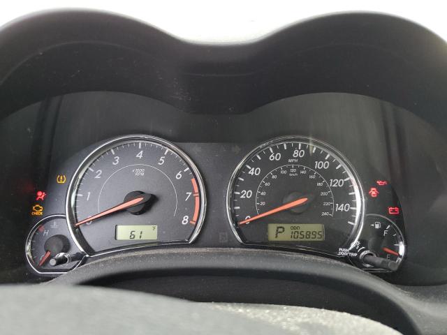 5YFBU4EE9CP035381 - 2012 TOYOTA COROLLA BASE GRAY photo 9