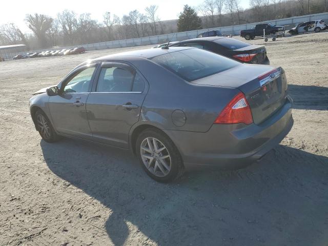 3FAHP0JG9CR276942 - 2012 FORD FUSION SEL GRAY photo 2