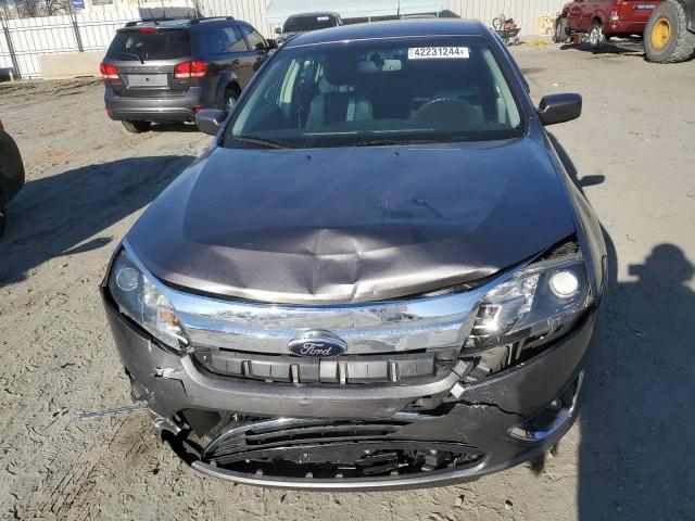 3FAHP0JG9CR276942 - 2012 FORD FUSION SEL GRAY photo 5