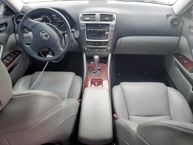 JTHBK262675039744 - 2007 LEXUS IS 250 SILVER photo 8