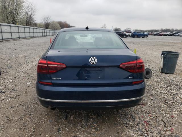 1VWLA7A34KC008287 - 2019 VOLKSWAGEN PASSAT WOLFSBURG BLUE photo 6