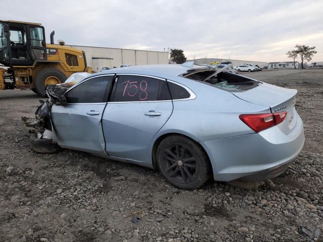 1G1ZD5STXJF126552 - 2018 CHEVROLET MALIBU LT BLUE photo 2