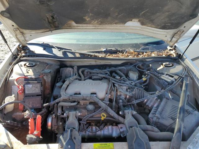 2G1WF52E249401973 - 2004 CHEVROLET IMPALA SILVER photo 11