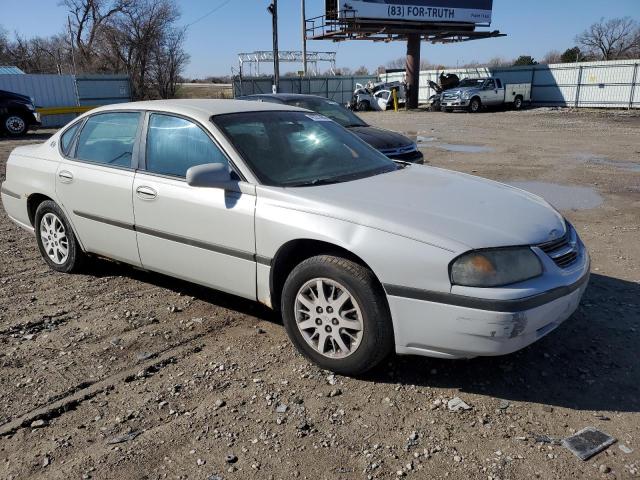 2G1WF52E249401973 - 2004 CHEVROLET IMPALA SILVER photo 4