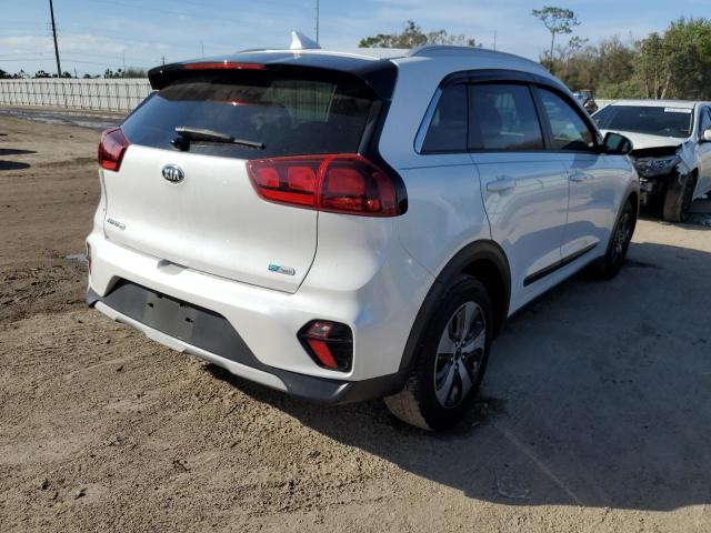 KNDCB3LC5L5368597 - 2020 KIA NIRO LX WHITE photo 3