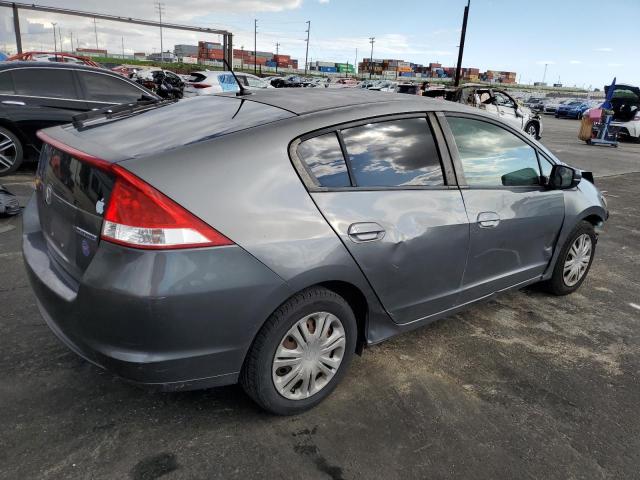 JHMZE2H58AS038973 - 2010 HONDA INSIGHT LX GRAY photo 3