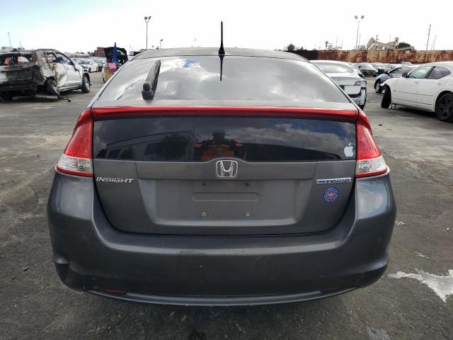 JHMZE2H58AS038973 - 2010 HONDA INSIGHT LX GRAY photo 6