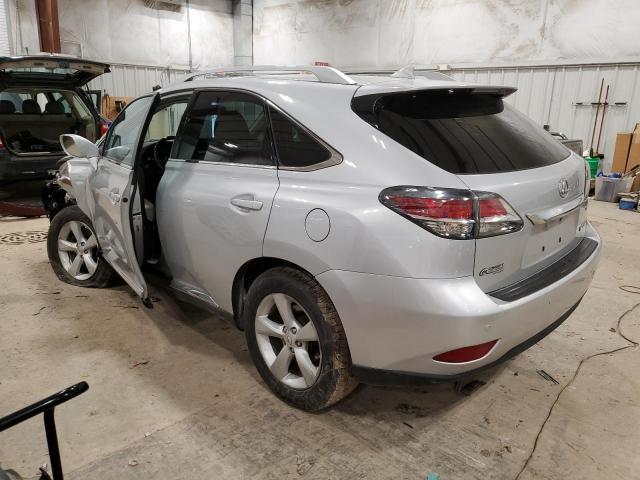 2T2BK1BA7FC333191 - 2015 LEXUS RX 350 BASE SILVER photo 2