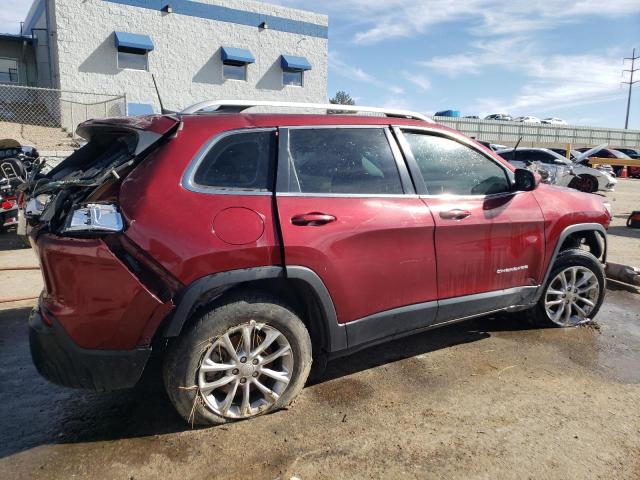 1C4PJMCXXKD101912 - 2019 JEEP CHEROKEE LATITUDE MAROON photo 3