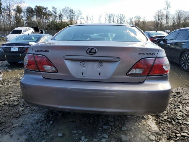 JTHBA30G345045042 - 2004 LEXUS ES 330 SILVER photo 6