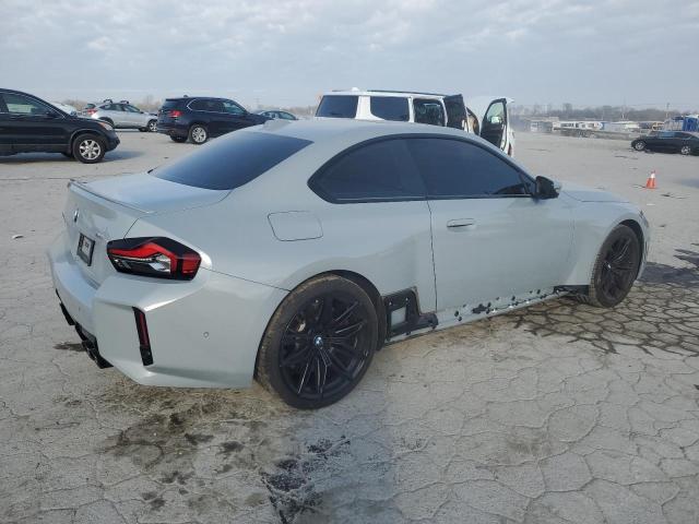 3MF13DM09R8E51148 - 2024 BMW M2 SILVER photo 3