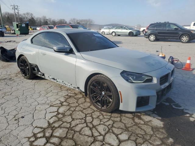 3MF13DM09R8E51148 - 2024 BMW M2 SILVER photo 4