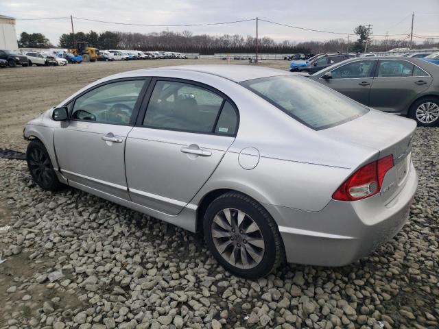 2HGFA16839H356088 - 2009 HONDA CIVIC EX SILVER photo 2