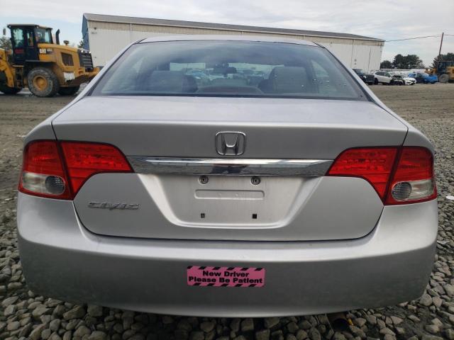 2HGFA16839H356088 - 2009 HONDA CIVIC EX SILVER photo 6