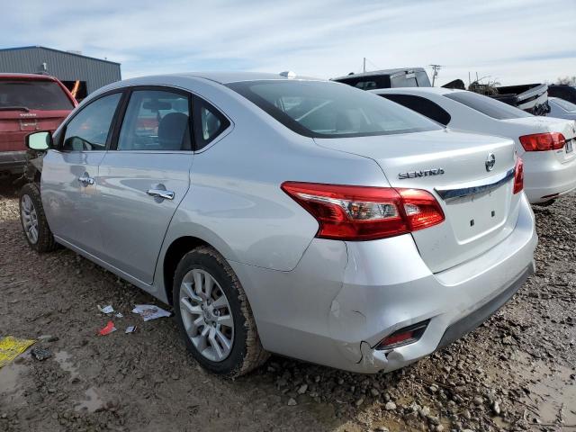 3N1AB7AP5HY252799 - 2017 NISSAN SENTRA S GRAY photo 2