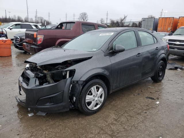 1G1JA5SH1G4166959 - 2016 CHEVROLET SONIC LS GRAY photo 1