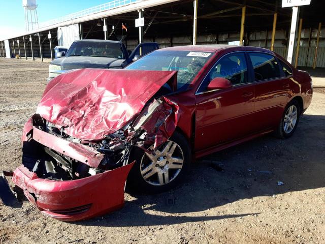 2G1WB5E38E1128396 - 2014 CHEVROLET IMPALA LIM LT RED photo 1