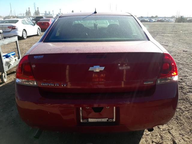 2G1WB5E38E1128396 - 2014 CHEVROLET IMPALA LIM LT RED photo 6