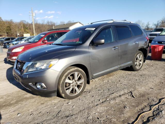 5N1AR2MM1FC630938 - 2015 NISSAN PATHFINDER S 灰色 照片 1