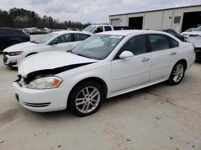 2G1WB5E35E1148833 - 2014 CHEVROLET IMPALA LIM LT WHITE photo 1