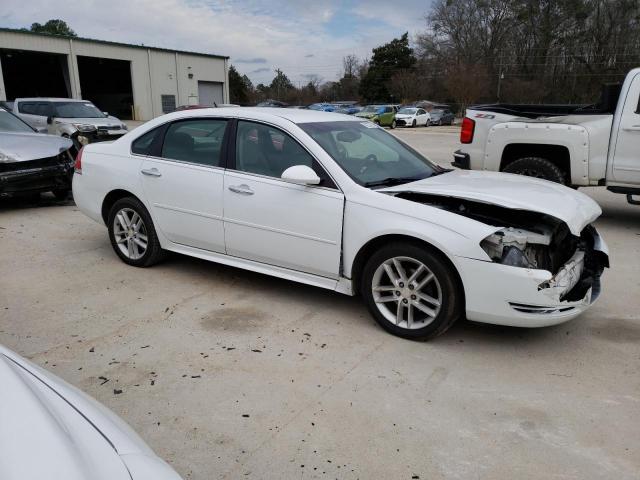 2G1WB5E35E1148833 - 2014 CHEVROLET IMPALA LIM LT WHITE photo 4