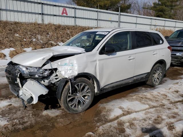 JA4AD2A31HZ052963 - 2017 MITSUBISHI OUTLANDER ES WHITE photo 1