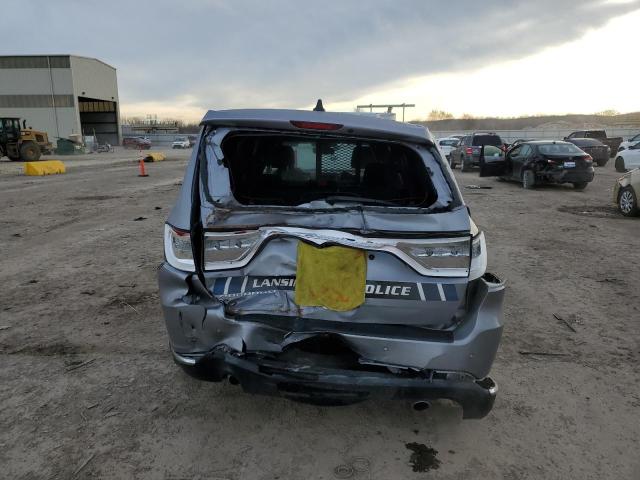 1C4SDJFT9LC296952 - 2020 DODGE DURANGO SSV GRAY photo 6