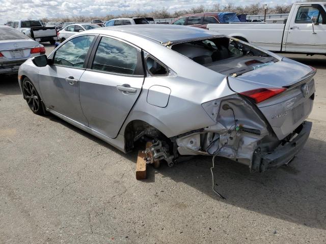 2HGFC2F87KH512381 - 2019 HONDA CIVIC SPORT 银色 照片 2