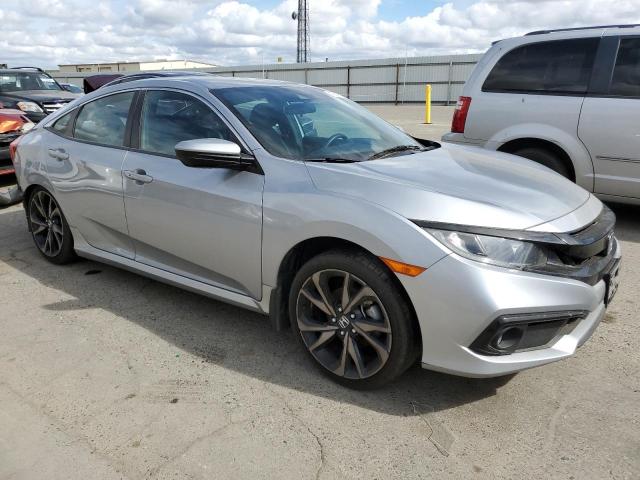 2HGFC2F87KH512381 - 2019 HONDA CIVIC SPORT 银色 照片 4
