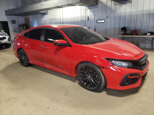 2HGFC1E51LH705533 - 2020 HONDA CIVIC SI RED photo 4