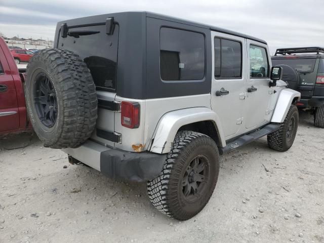 1J4BA5H19AL220540 - 2010 JEEP WRANGLER U SAHARA SILVER photo 3