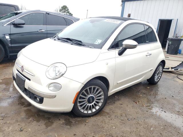 3C3CFFER5DT741179 - 2013 FIAT 500 LOUNGE WHITE photo 1