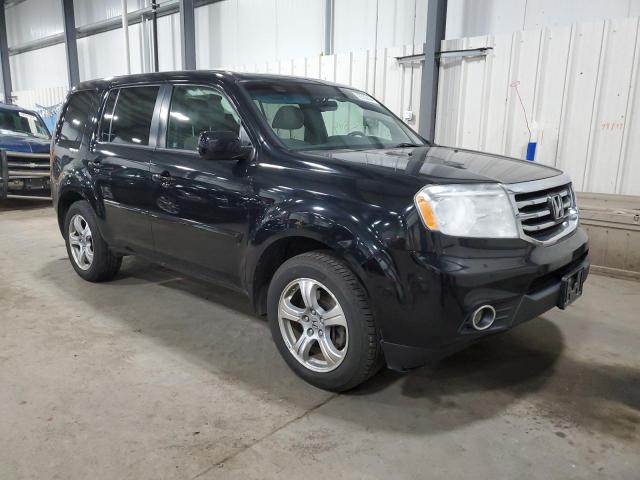 5FNYF4H72CB028690 - 2012 HONDA PILOT EXLN BLACK photo 4