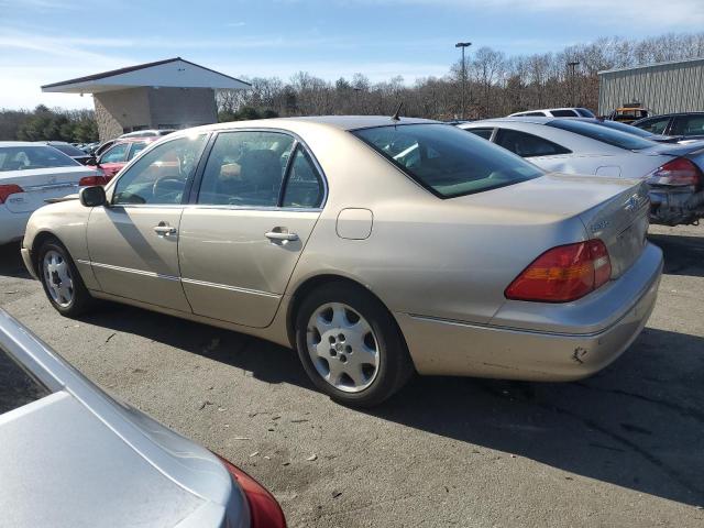 JTHBN30F830100348 - 2003 LEXUS LS 430 TAN photo 2