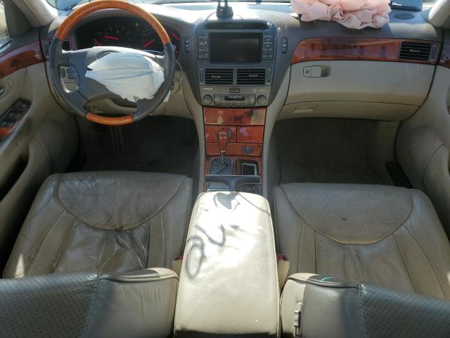 JTHBN30F830100348 - 2003 LEXUS LS 430 TAN photo 8