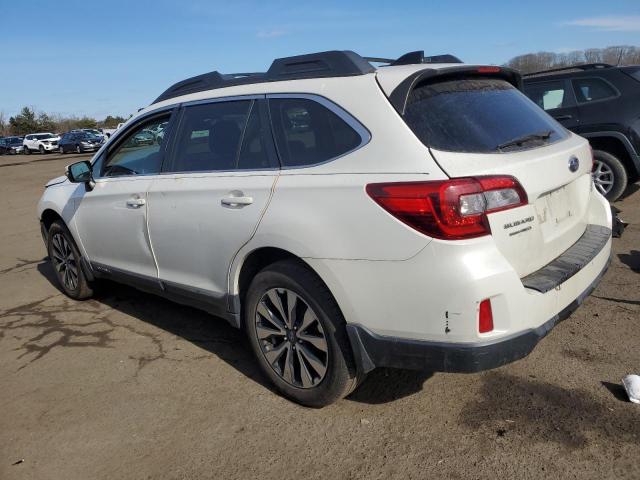 4S4BSENC2G3262111 - 2016 SUBARU OUTBACK 3.6R LIMITED WHITE photo 2