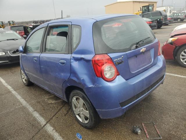 KL1TD66E89B317489 - 2009 CHEVROLET AVEO LS 蓝色 照片 2
