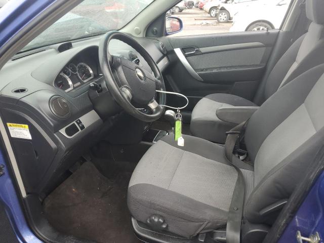 KL1TD66E89B317489 - 2009 CHEVROLET AVEO LS 蓝色 照片 7