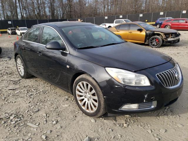 W04GR5EC8B1005510 - 2011 BUICK REGAL CXL BLACK photo 4