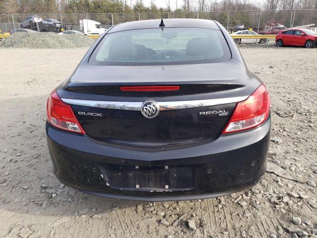 W04GR5EC8B1005510 - 2011 BUICK REGAL CXL BLACK photo 6