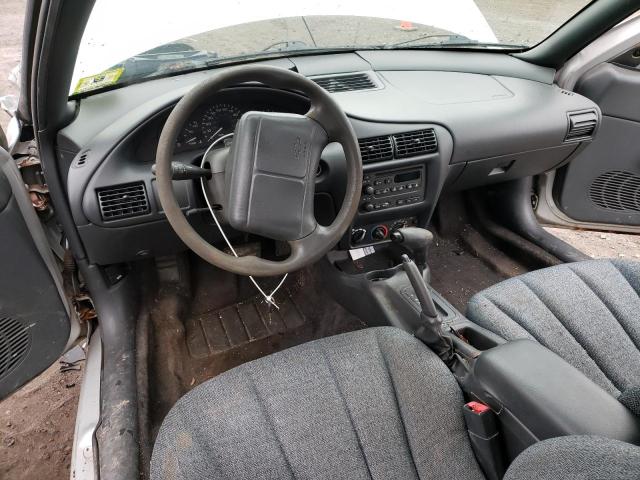 1G1JC124027469870 - 2002 CHEVROLET CAVALIER SILVER photo 8