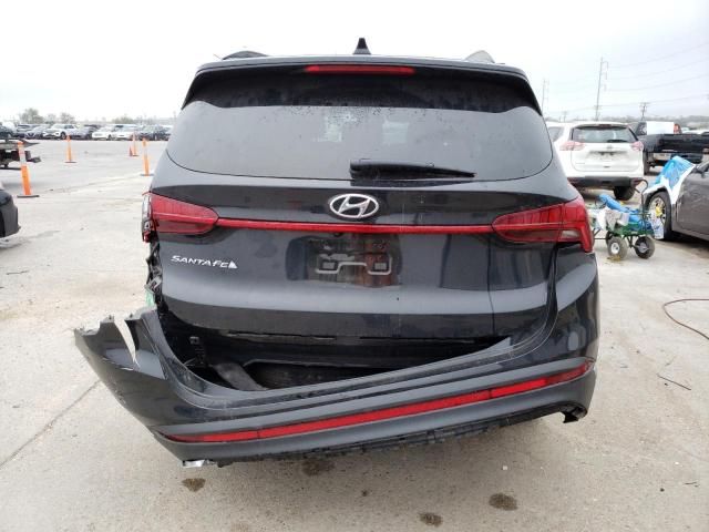 5NMS34AJ6NH373131 - 2022 HYUNDAI SANTA FE SEL Սև լուսանկար 6