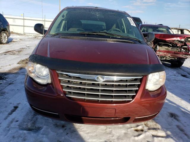 2A4GP54L57R210826 - 2007 CHRYSLER TOWN & COU TOURING ბურგუნდია ფოტო 5