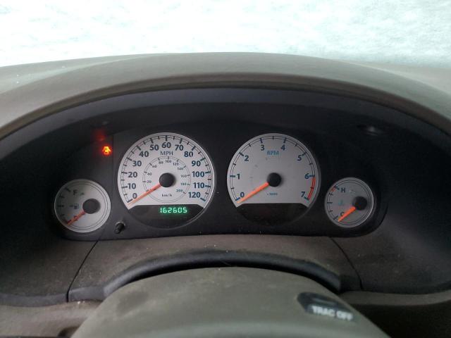 2A4GP54L57R210826 - 2007 CHRYSLER TOWN & COU TOURING ბურგუნდია ფოტო 9