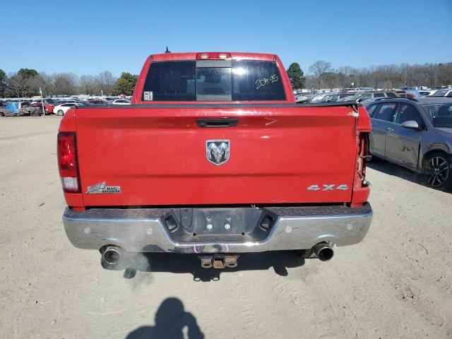 1C6RR7LT2KS549886 - 2019 RAM 1500 CLASS SLT წითელი ფოტო 6