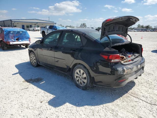 3KPA24AB1JE072968 - 2018 KIA RIO LX BLACK photo 2