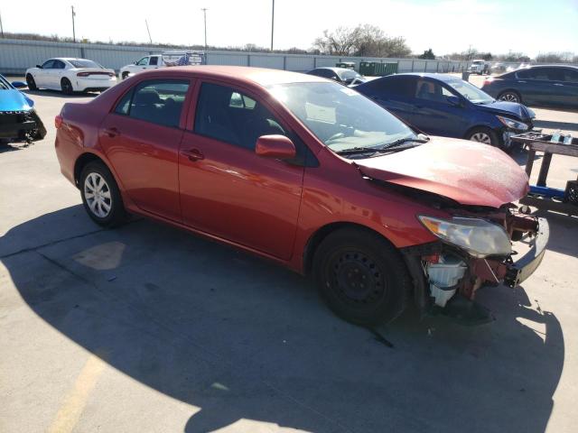 1NXBU4EE6AZ360047 - 2010 TOYOTA COROLLA BASE RED photo 4