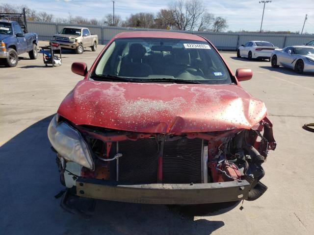 1NXBU4EE6AZ360047 - 2010 TOYOTA COROLLA BASE RED photo 5