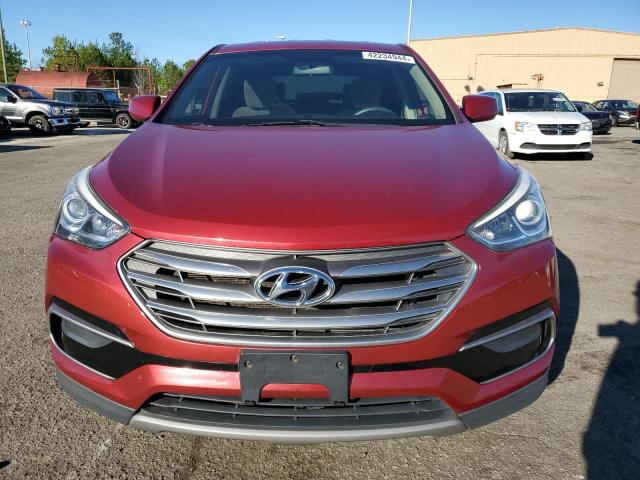 5XYZT3LB1HG449867 - 2017 HYUNDAI SANTA FE RED photo 5